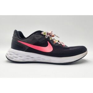 Size 7.5W- Nike‎ Revolution 6 Next Nature Running Shoes Black/ Hyper Pink